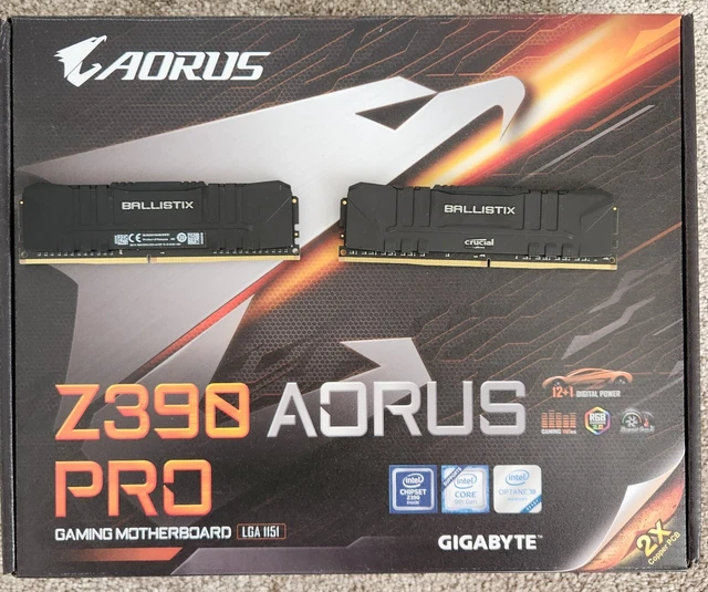 GIGABYTE Z390 AORUS PRO, LGA 1151, Intel Motherboard £70.00 PicClick UK