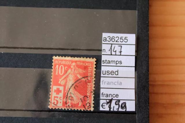 Stamps Francobolli Francia France Used N. 147 (A36255)