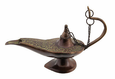 Aladdin Lampada Aladdin Brucia Incenso Cono Favola Di Fata E6 B 