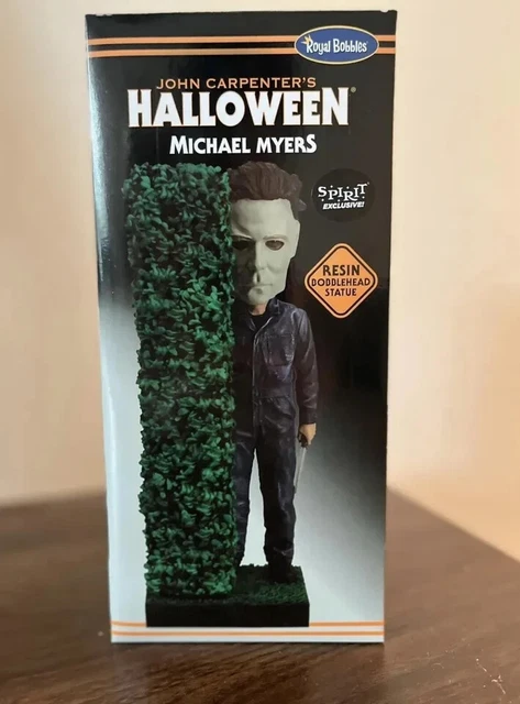 Michael Myers Hedges HALLOWEEN Royal Bobbles Bobblehead Statue Exclusive! NIB