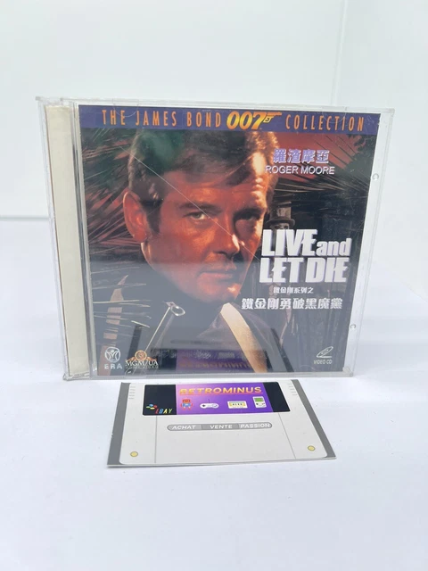 VIDÉO CD Film LIVE ANS LET DIE VERSION CHINOISE / CHINESE VCD