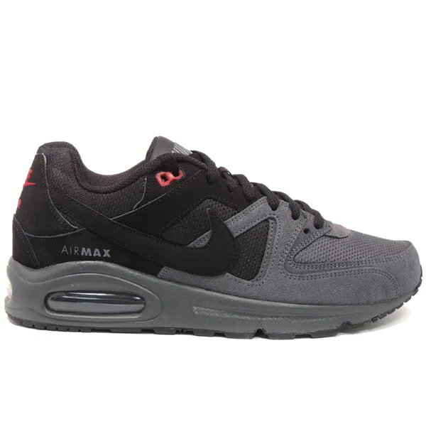 Nike Men's Air Max Command Black/Dark Grey Running Shoes 629993-024