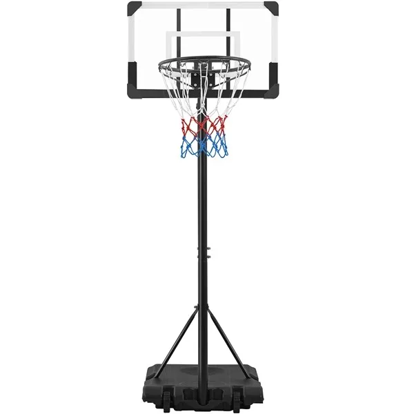 Basketball Hoop Stand System Portable Height Adjustable Basketball Net Goal