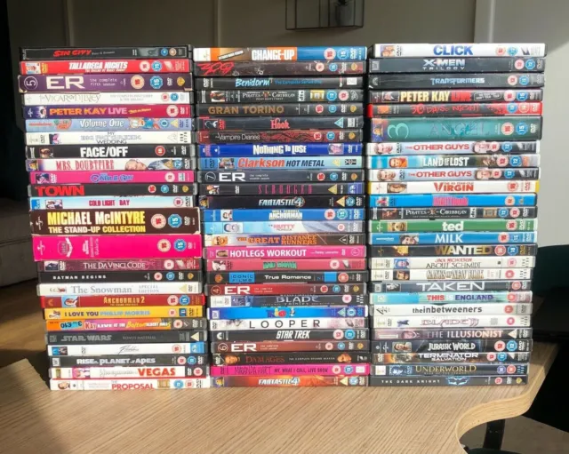Wholesale 50 DVD's Boxsets Wholesale Joblot Bundle movies FREE NEXT DAY DELIVERY