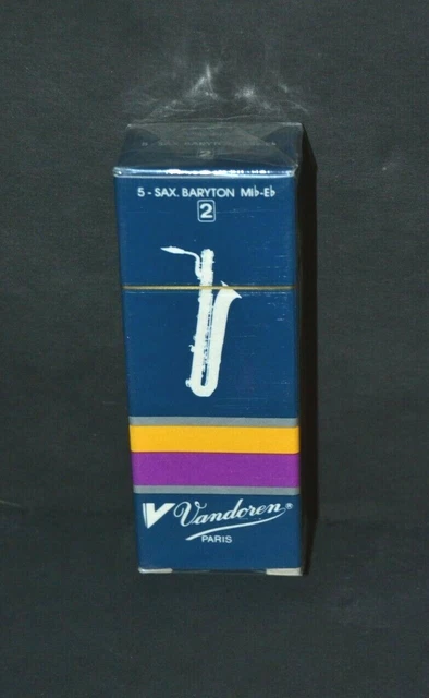 VANDOREN SR242 5 ANCHES POUR SAX BARYTON Mib Eb 2 NEUF
