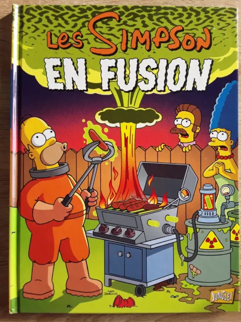 Bd-Les Simpson- En Fusion-30-Matt Groening-Jungle- Eo 2016