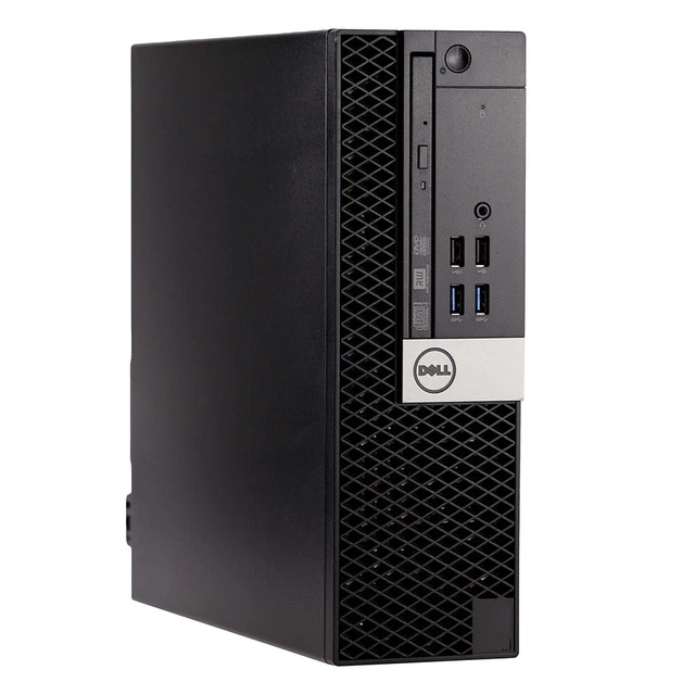 Dell Desktop i7 Computer SFF 32GB RAM 240GB SSD Windows 10 Pro Wi-Fi DVD/RW Dell Desktop i7 Computer SFF 32GB RAM 240GB SSD Windows 10 Pro Wi-Fi DVD/RW