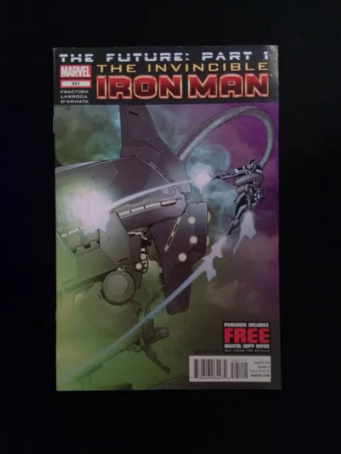 Invincible Iron Man #521  MARVEL Comics 2012 VF/NM