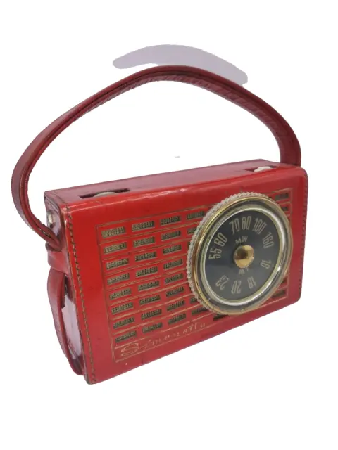 Trans. muy rara Radio Simonetta "Zwerk", muy bien recibida Año 1959 listo para jugar.