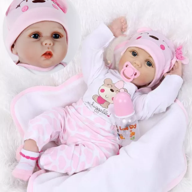 22 inch Realistic Reborn Girl Doll Reborn Baby Dolls Lifelike Newborn Baby doll