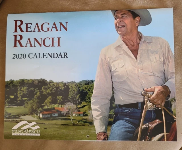 REAGAN RANCH 2020 CalendarRonald Regan 9.99 PicClick
