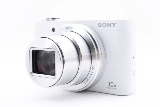 Near Mint Sony Digital Camera Cyber-Shot DSC-WX500 White JAPAN