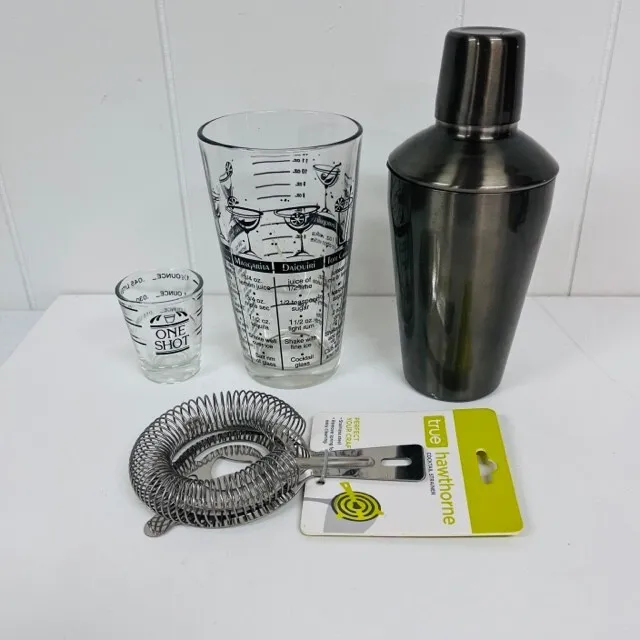 4 Piece Drink Mixing Kit - New
