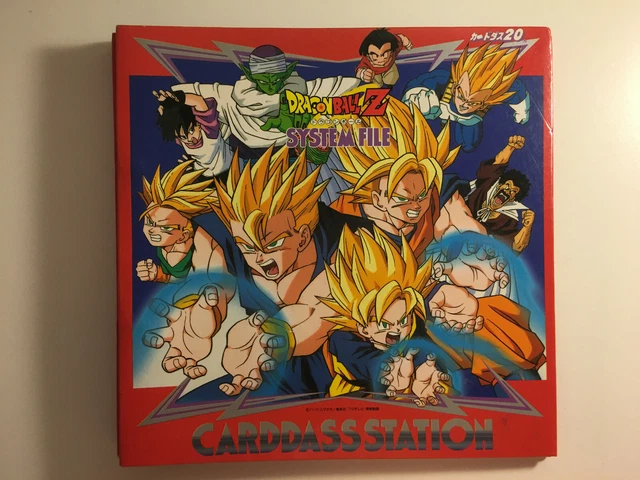 CLASSEUR DRAGON BALL Z Carddass Station System File - 22 EUR 54,99