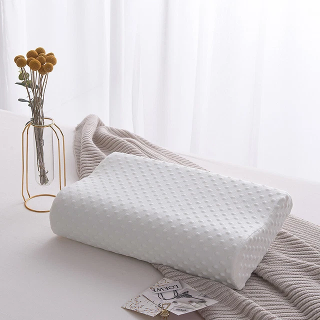 New Cervical Contour Memory Foam Pillow Neck Back Support  Firm Head Orthopaedic