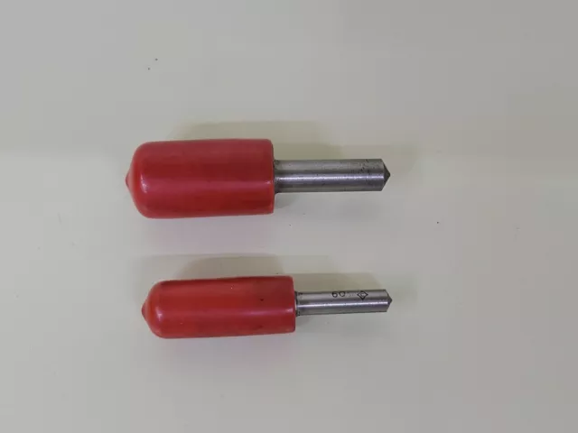 Lot of 2 HS Countersink Bits 3/4" HS 82Deg., 1/2" HS 60 Deg "C" Brand NOS 2