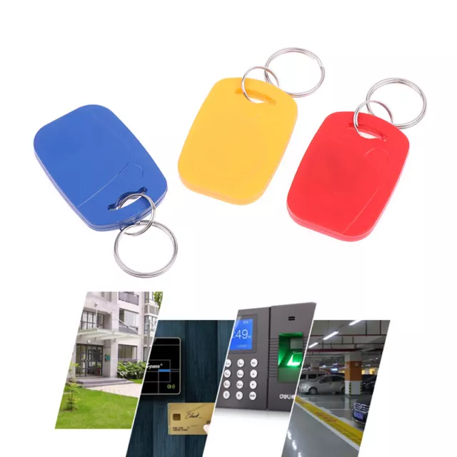 IC + ID RFID Dual 125Khz And 13.56Mhz Keyfobs EM4100 S50 Chip Smart Card Token