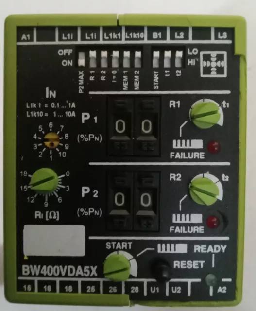 Tele relè di monitoraggio cod. BW400VDA5X