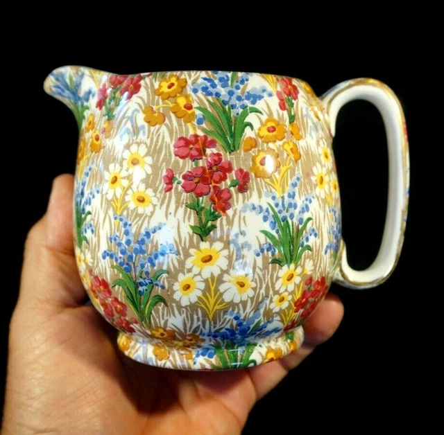 Beautiful Royal Winton Grimwades Chintz Marguerite Jug