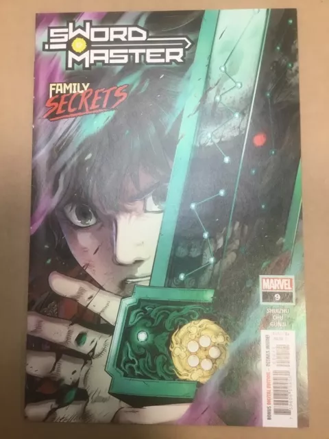 Marvel Comics Sword Master 9 1st Lin Feng low print run, rare VF/NM
