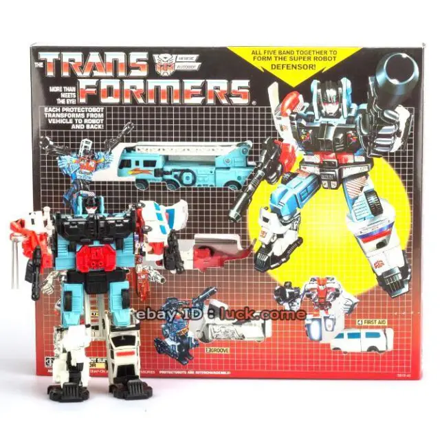 Transformers G1 Defensor Reissue 84 Action Figure Robot Collect Gift Toy