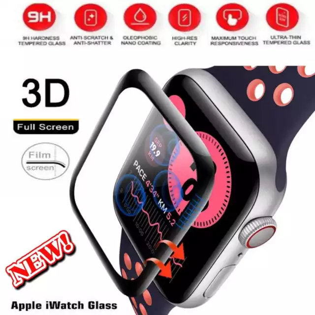 Apple iWatch Screen Tempered Glass Protector 38mm 40mm 42mm 44mm Ultra2,Series 9