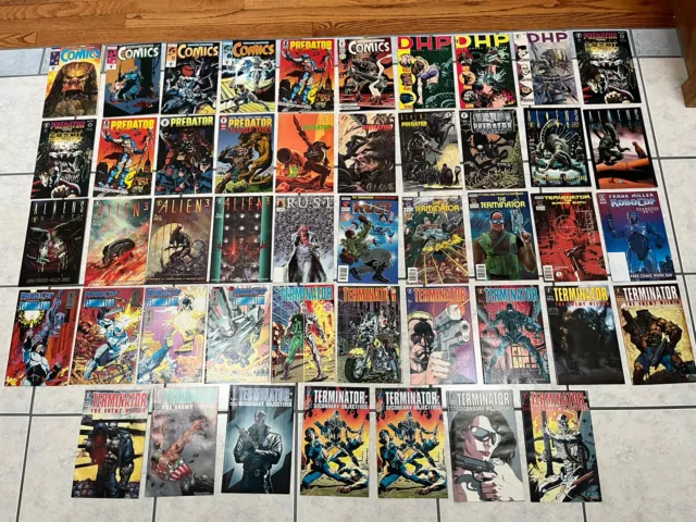 HUGE LOT 47- Terminator Predator Aliens Robocop Comics Dark Horse Collection!!!