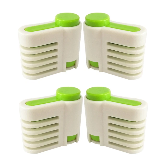 4 pz affettatrice per torte fai da te regolabile 5 strati livellatrice guida fissatore taglio T