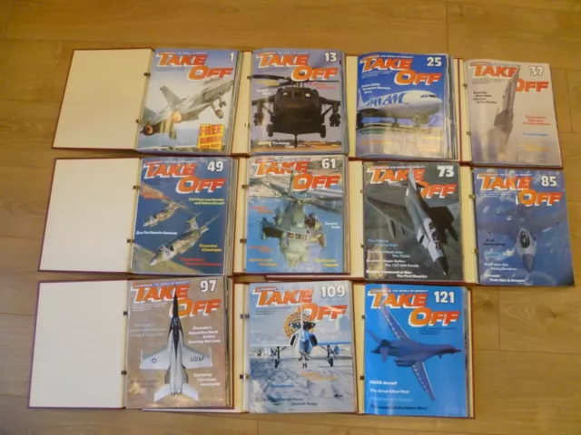 Complete Set 11 Volumes 132 Editions Take Off Experience The World Of Aircraft