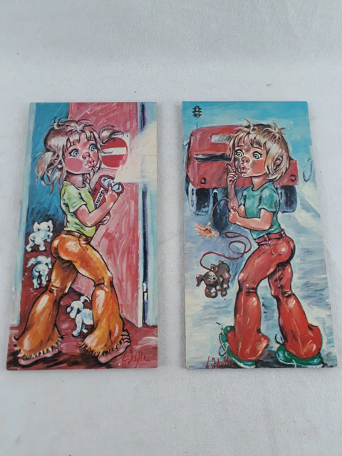 FIGURINE POULBOT GAVROCHE brun Paris PARIGOT PARISIEN RARE COLLECTOR Collection Garçon Japan