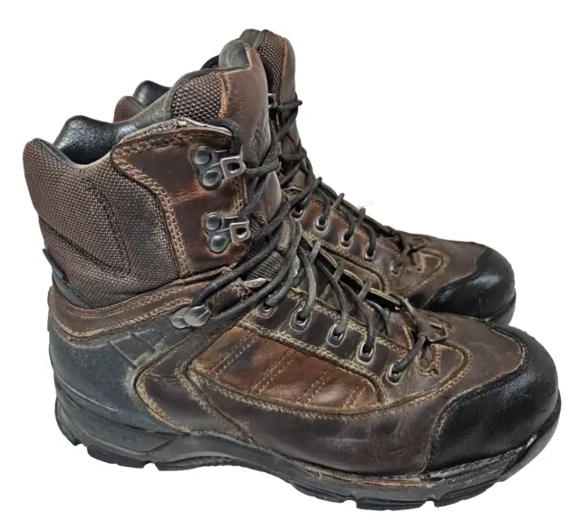 DANNER GORETEX WORK Hunting Hiking Boots Brown Mens Size 11EE ...