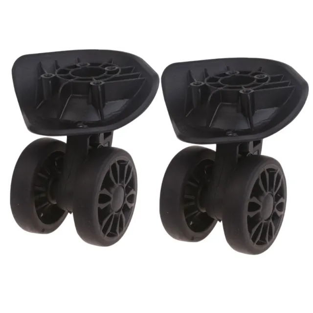 Trolley Casters for Luggage Box 360 Degree Swivel kit Double Row Wheel