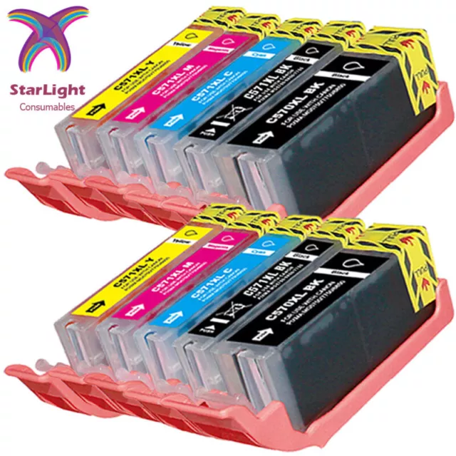 Ink Cartridge PGI570XL CLI571XL For Use in Canon Pixma MG5700 MG5750 MG5751 LOT