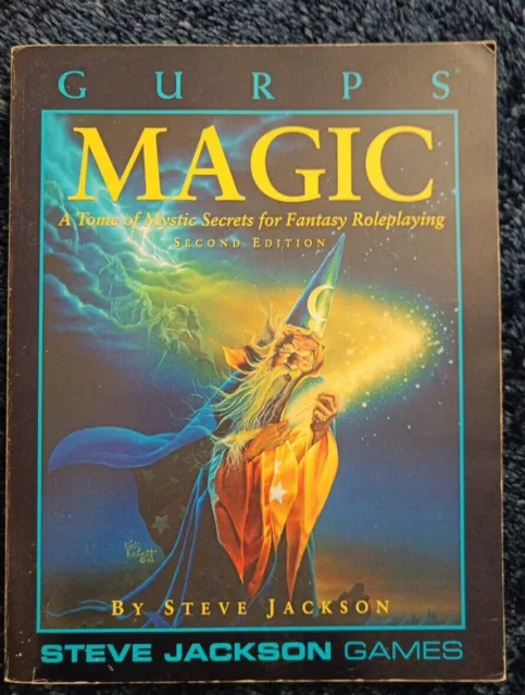 Gurps Magic: A Tome of Mystic Secrets for Fantasy Roleplaying