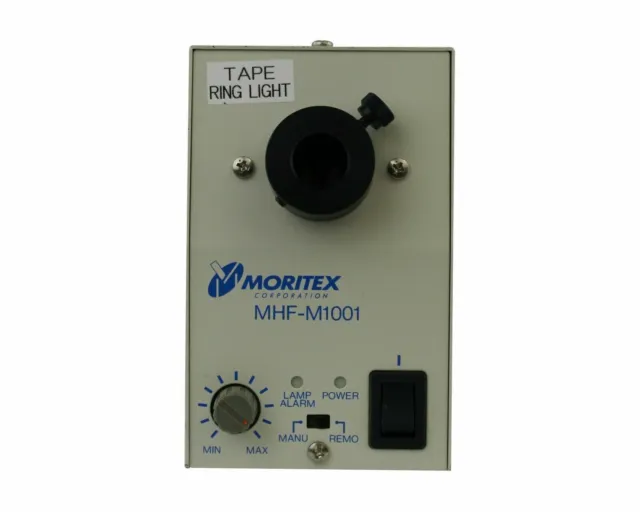 Moritex Fiber Optic Light Source Mhf-M1001-Hte
