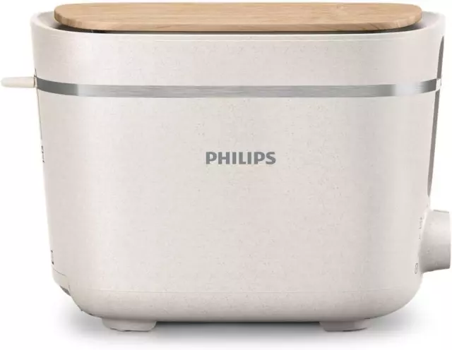 Philips Electric 2 Slice Toaster Eco Conscious Collection Bio Plastic 830W