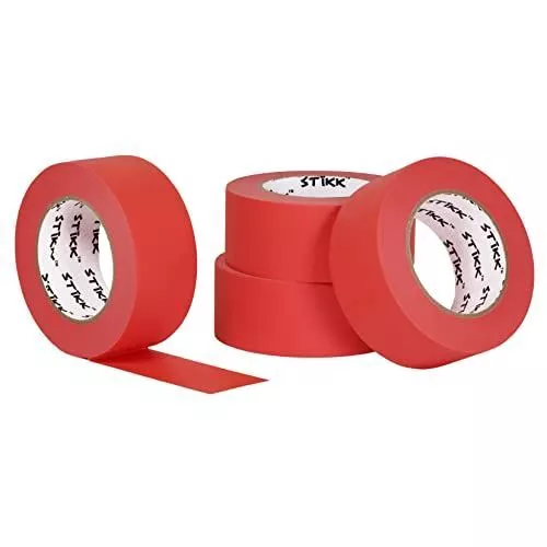 RED PAINTERS TAPE 14 Day Easy Removal Trim Edge Finishing $2.99 - PicClick  AU