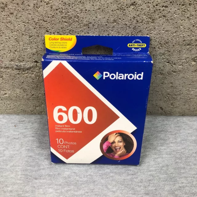 NEW old Stock Polaroid 600 10 Color Photos Film Expired 02/2008 as-is