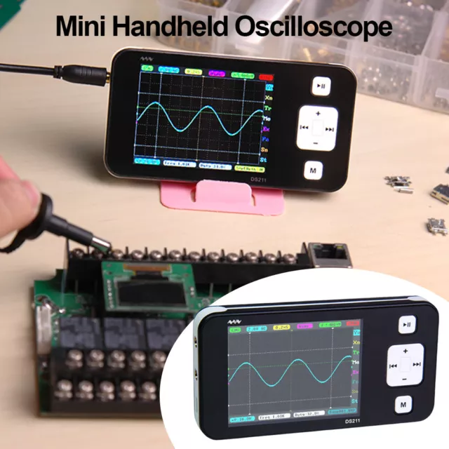 Digital Storage Oscilloscope Kit with Probe 1 Channel for Car Circuit Repair 2