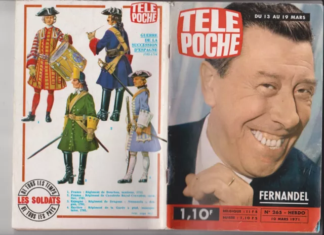 Tele Poche 1971 N°265 Complet - Fernandel