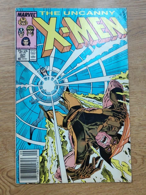 Uncanny X-Men #221 Newsstand 1st Appearance of Mister Sinister Key issue
