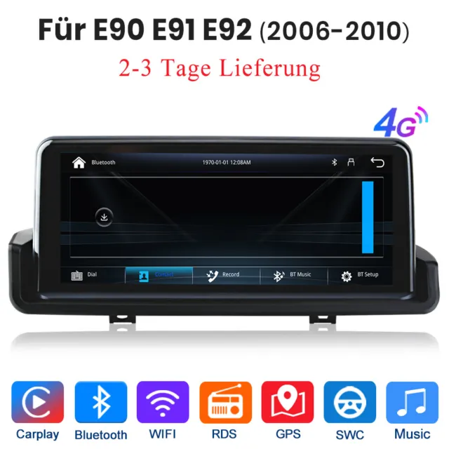 Android Für BMW E90 E91 E92 2006-2010 Autoradio GPS Navi WIFI DAB 6+128G