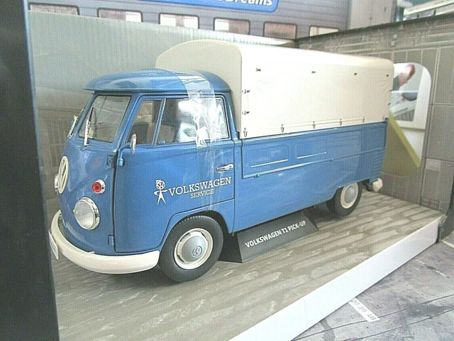 BRISA VW Collection Volkswagen Bus Transporter T-shirt Uniseks (M) - Bulli Driver/Blauw