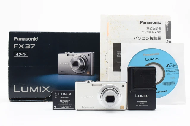 PANASONIC LUMIX DMC-FX37 Compact Camera Used Works Good PANASONIC LUMIX DMC-FX37 Compact Camera Used Works Good