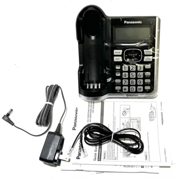 Panasonic KX-TGF570 S Main Base Unit Cordless Phone System  w/ Charging Adapter