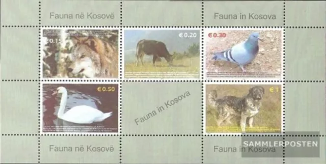 Kosovo (UN-verwaltung) Block1 (kompl.Ausg.) postfrisch 2006 Tiere