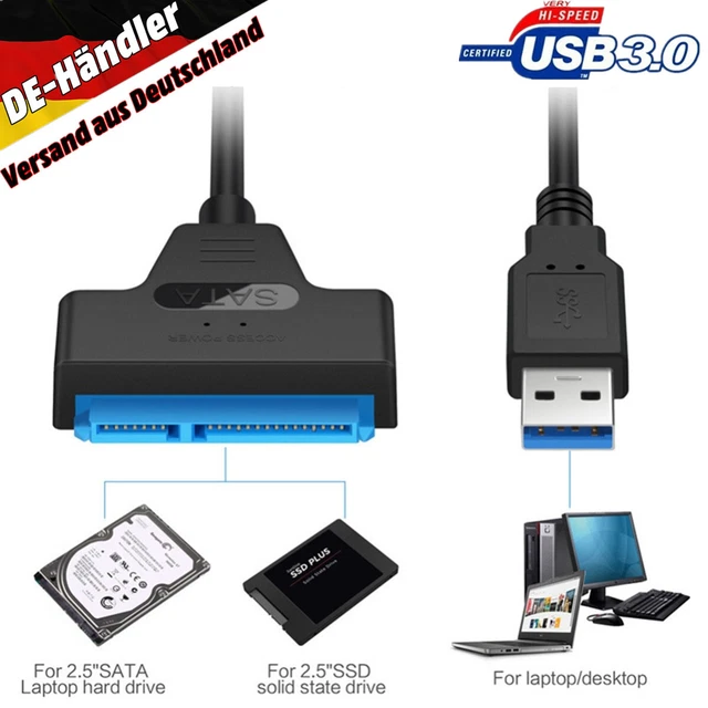 Adapter Usb 3.0 Auf Ssd 2.5 SATA USB Adapter Kabel Für 2.5 3.5
