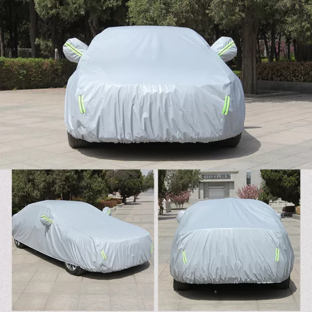 Outdoor Waterproof UV Snow Dust Rain Resistant Protection Car Full Cover US