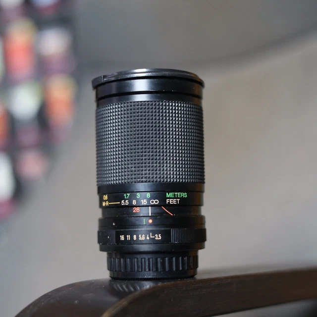 VIVITAR 28-85mm WIDE ANGLE MANUAL FOCUS ZOOM LENS , PENTAX PK MOUNT