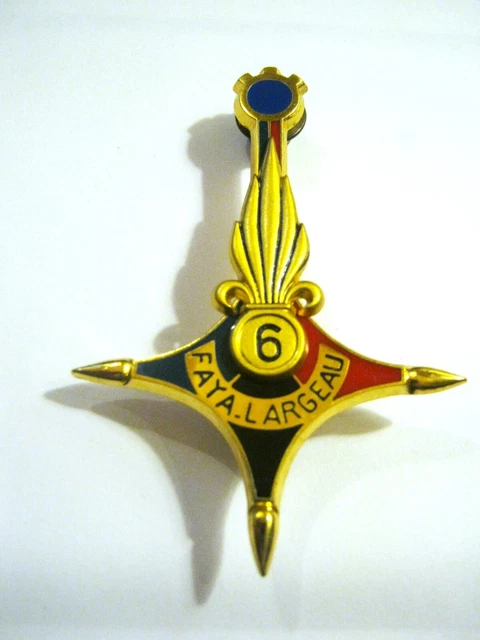 INSIGNE LEGION. 6 REG. 1 CIE OPÉRATION LA DOUDA